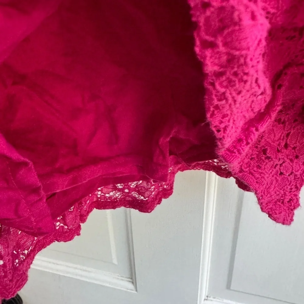The Children's Place 3T Girls Pink Ruffled Floral Lace Tier Skirt